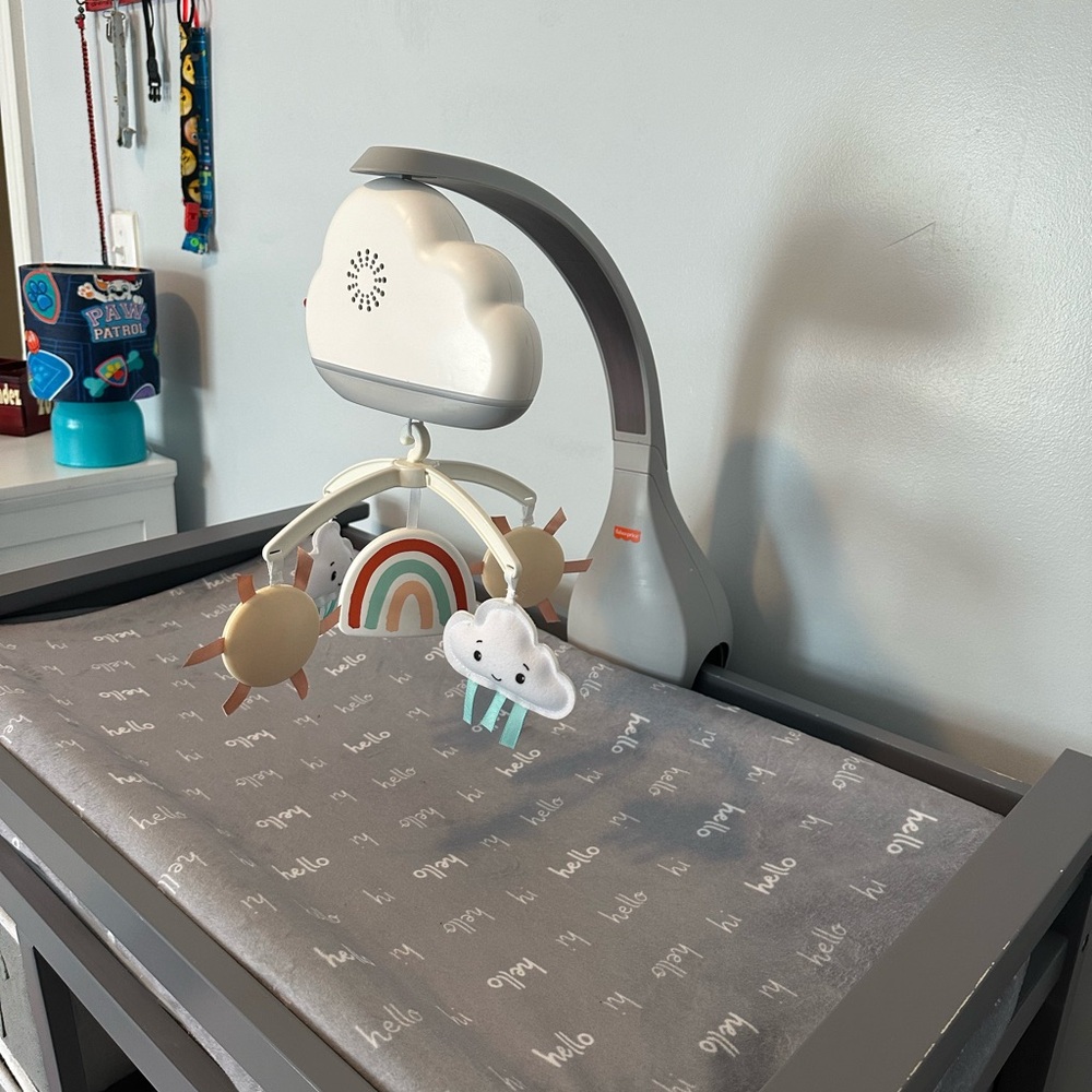 Fisher-Price Sound Machine Bedside & Tabletop Soother with Music & Nightlight - Picture 2 of 12